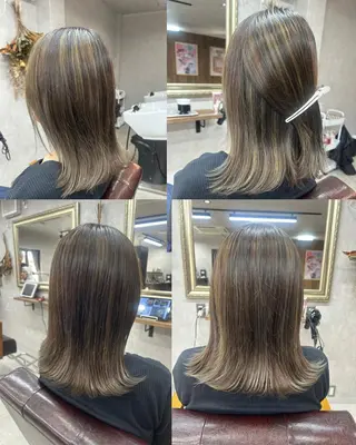 カラー デザインカラー Lienのヘアスタイル