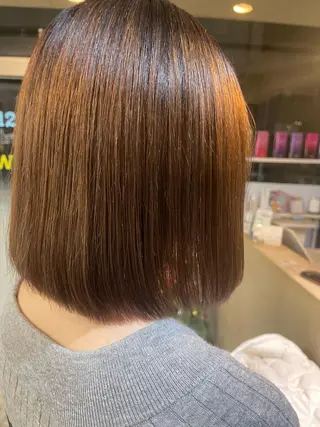 ショート 米元 春奈のヘアスタイル