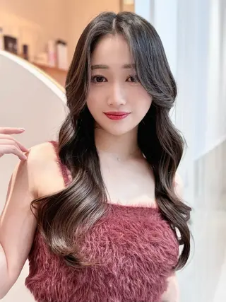 ロング カラー 《韓国レイヤー特化》 艶髪✨EMIのヘアスタイル