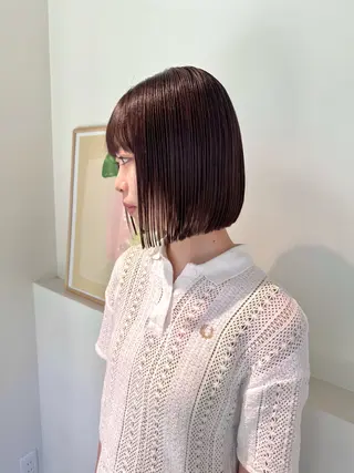 ショート 髪質改善スペシャリス ト長尾勇弥/梅田中津のヘアスタイル