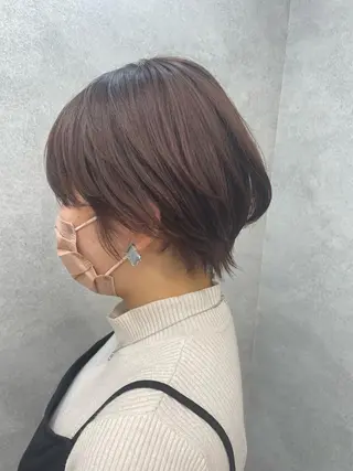 ショート カラー ヘアアレンジ 口コミ高評価✨ 安達ももかのマツエク・マツパデザイン