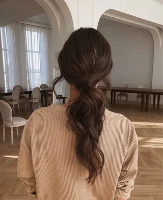 ロング カラー ✨レイヤーカット 海外ヘア/原宿✨のヘアスタイル