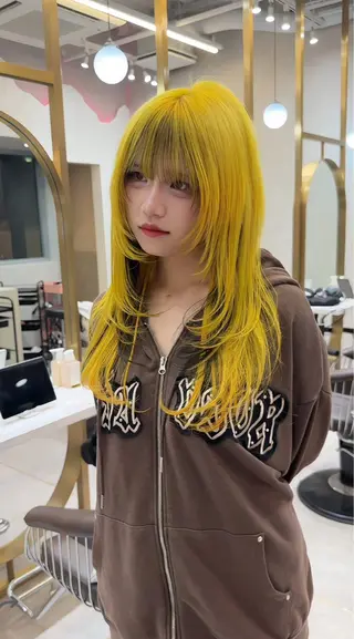 ロング 坂口 京平のヘアスタイル