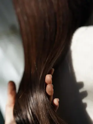 ロング 柳下 涼のヘアスタイル