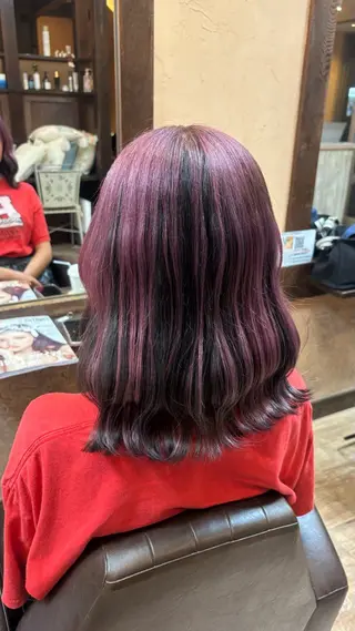 ミディアム カラー ブリーチカラー🎀 Himariのヘアスタイル