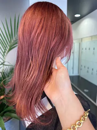 ロング カラー ブリーチカラー/ベー ジュ/Hono🦖のヘアスタイル