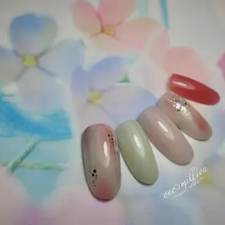 ネイル nail salon ワンミリオンのネイルデザイン