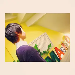 ショート カラー メンズ Lagom なかだのヘアスタイル