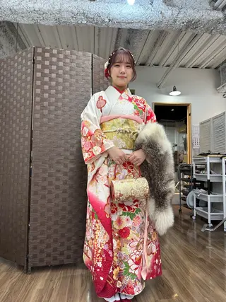 ヘアアレンジ GLOSS 心斎橋 山上のヘアスタイル