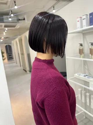 ショート カラー ボブ& 髪質改善FUMIYAのヘアスタイル