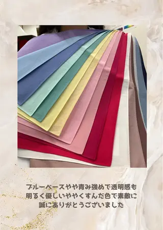 パーソナルカラー診断 自由が丘💐ブルームのその他イメージ
