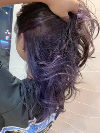 カラー 柔らかオリーブカラー 透明感カラー古澤羅威のヘアスタイル