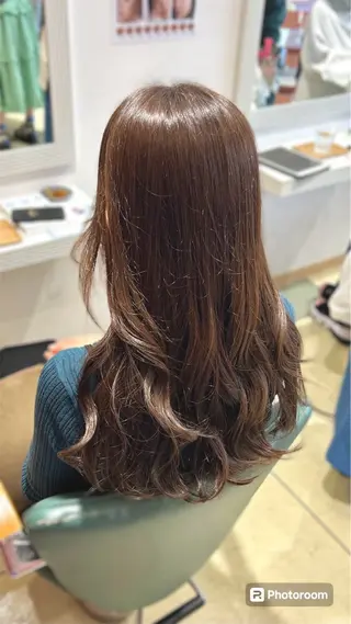 ロング カラー 🩷愛咲🩷レイヤー /透明感カラーのヘアスタイル