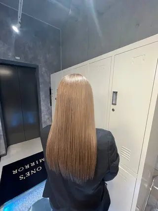 セミロング カラー メンズ特化/パーマ/ 骨格矯正カット/真人のヘアスタイル