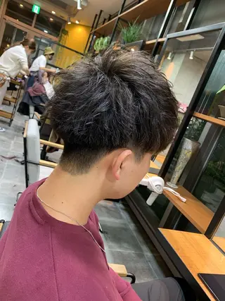 メンズ 天野 開のヘアスタイル