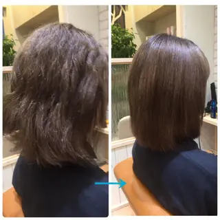 ミディアム セミロング ロング courage所属・kanako カナコのヘアスタイル