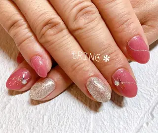 ネイル tRING＊ しいの木台のネイルデザイン