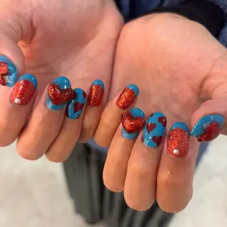 ネイル 栗田 ゆう子のネイルデザイン