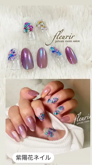 ネイル フルリール 【プライベートサロンのネイルデザイン