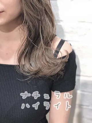 セミロング カラー 似合わせ専門美容師 なかじまのヘアスタイル