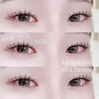 マツエク・マツパ mizuki/束感 まつげ/似合わせ眉のマツエク・マツパデザイン