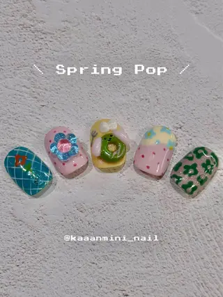 ネイル kanami 🍒⸝⋆のネイルデザイン