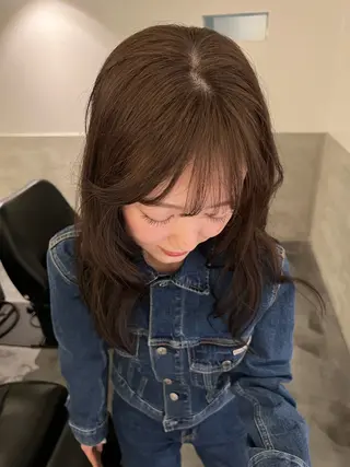 ミディアム カラー KOCHAB本山所属・三谷はるな /名古屋/本山のヘアスタイル