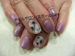 ショート ネイル ネイルサロン Cureのネイルデザイン