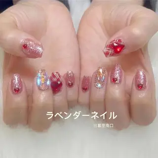 ネイル ラベンダー💖日暮里 ルル💖ネイルのネイルデザイン