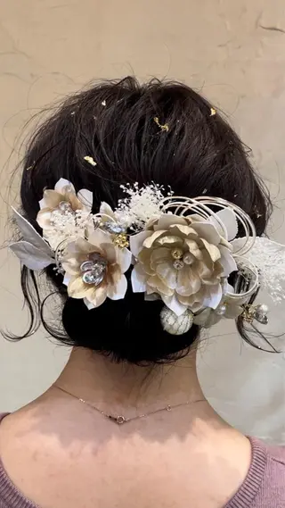 ロング ヘアアレンジ Belle 新宿店所属・momoka 💛のヘアスタイル