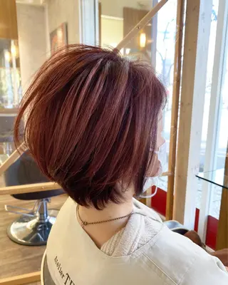 ショート カラー 🌼大人美人ショート 佐藤慎哉🌼のヘアスタイル