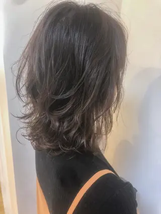 ミディアム nessヤマサキ リュウタのヘアスタイル