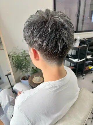 ショート メンズ icie所属・大阪ヴィーガンサロン KANAKOのヘアスタイル