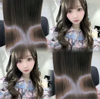 ロング カラー 透明感モテカラー🎀 /𝐦𝐨𝐞のヘアスタイル