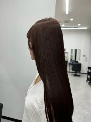 ロング カラー BELLE by revo所属・𝘀𝗮𝗲/ 艶髪/ショートボブのヘアスタイル