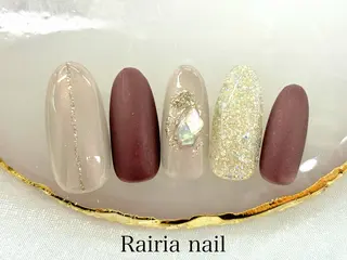 ネイル rairiaharu パラジェルのネイルデザイン