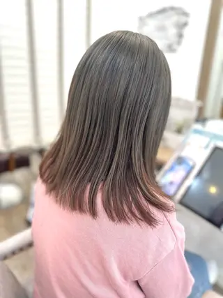 セミロング LAURA＆RO所属・LAURA &RO 🫧はるか🫧のヘアスタイル