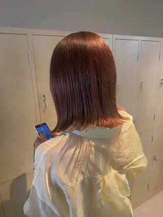 ミディアム 石川 雅のヘアスタイル