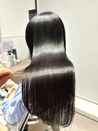 セミロング パーマ 🍀本格ヘッドスパ 👑髪質改善🍀英司のヘアスタイル