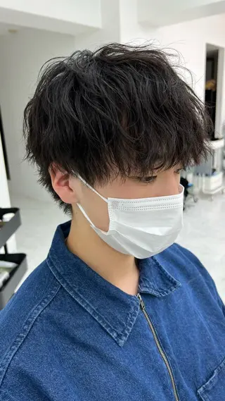 パーマ メンズ 🔥メンズ特化🔥 永瀬椋のヘアスタイル