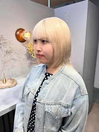 ショート カラー レイヤーカット 古川洋之のヘアスタイル