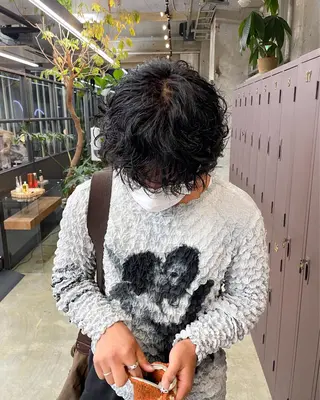 ショート パーマ メンズ メンズ特化/ 山口大輝のヘアスタイル