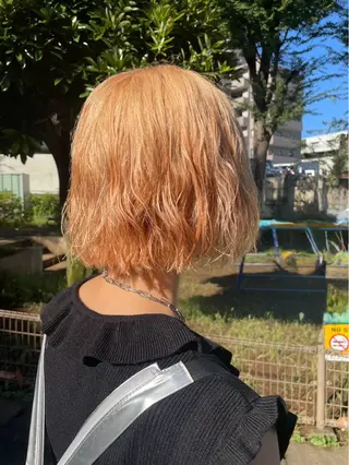 ショート カラー M.SLASH センター北店所属・髪質改善✨🫧三澤 廉 M.SLASHのヘアスタイル
