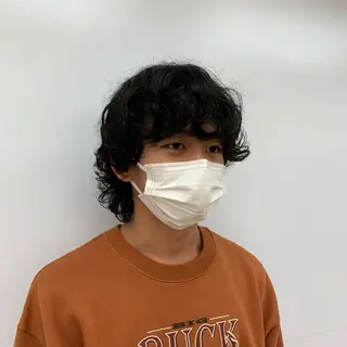 パーマ メンズ Hosaki ：メンズ✂︎池袋🌟のヘアスタイル