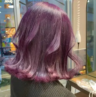 ミディアム カラー ヘアアレンジ 🌹TikTok４万 ﾌｫﾛﾜｰ🌹AKIのヘアスタイル