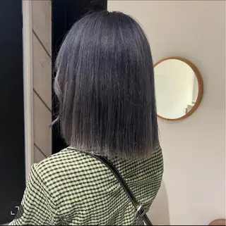 セミロング カラー ai 梅田/暖色カラーのヘアスタイル