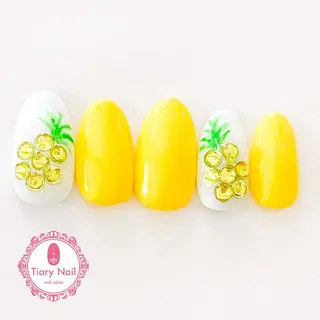 ネイル 💗🪽Tiary Nail🪽💗のネイルデザイン