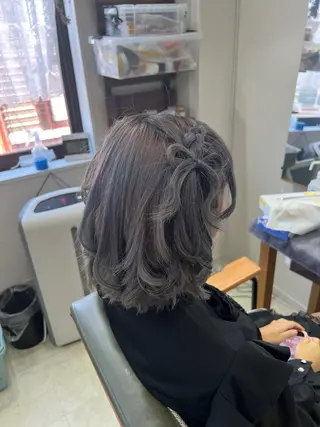 ミディアム ヘアアレンジ 山室 敬義のヘアスタイル