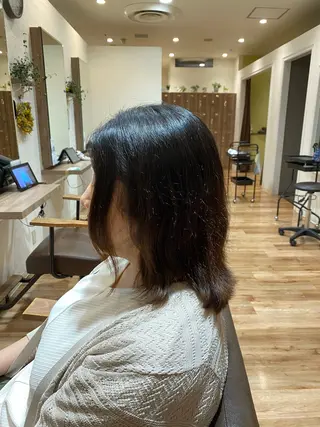 ミディアム イシカワ ユウタのヘアスタイル