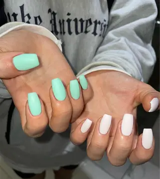 ネイル moca心斎橋所属・˚✧⁺⭐︎༚moca miyuu⁎⁺˳✧༚のネイルデザイン